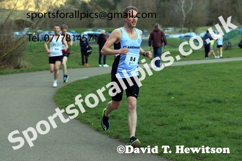 Senior Mens 2026 NECAA Royal Signals Road Relays, Hetton Lyons Country Park, Hetton le Hole. Photo: David T. Hewitson/Sports for All Pics